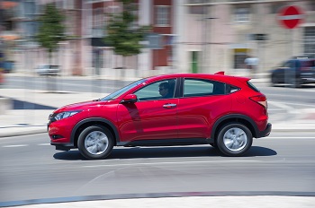 Der Honda HRV Seitenansicht Bildquelle: hondanews.eu
