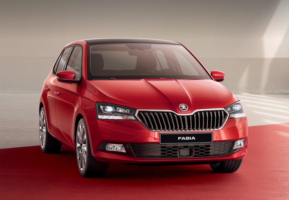 Skoda Fabia Facelift Blick auf die neue Front Bildquelle: skoda-auto.de
