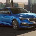 Skoda Scala Daten und Fakten Fronansicht vom Scala 2019