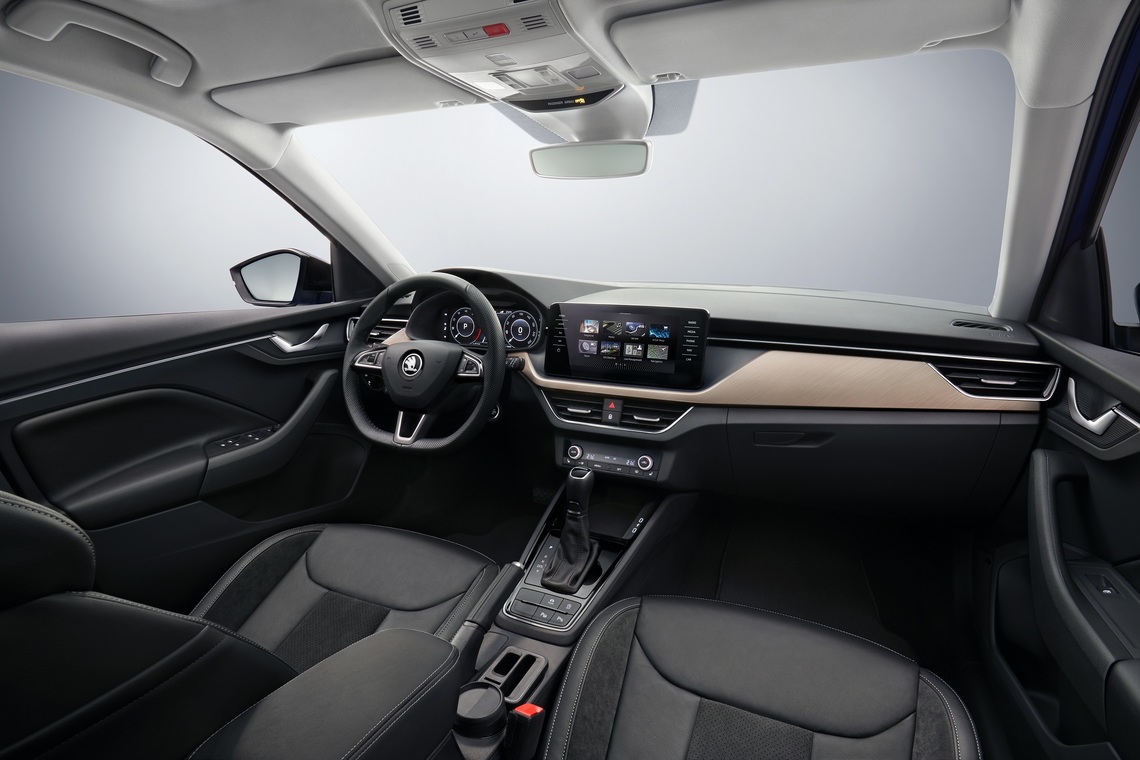 Skoda Scala Daten und Fakten der Innenraum im neuen Scala 2019 Bildquelle: skoda-auto