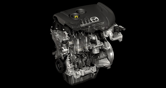 Skyactiv-X Blick in den Motor von Mazda, die neue Motorengeneration Bildquelle: mazda.de