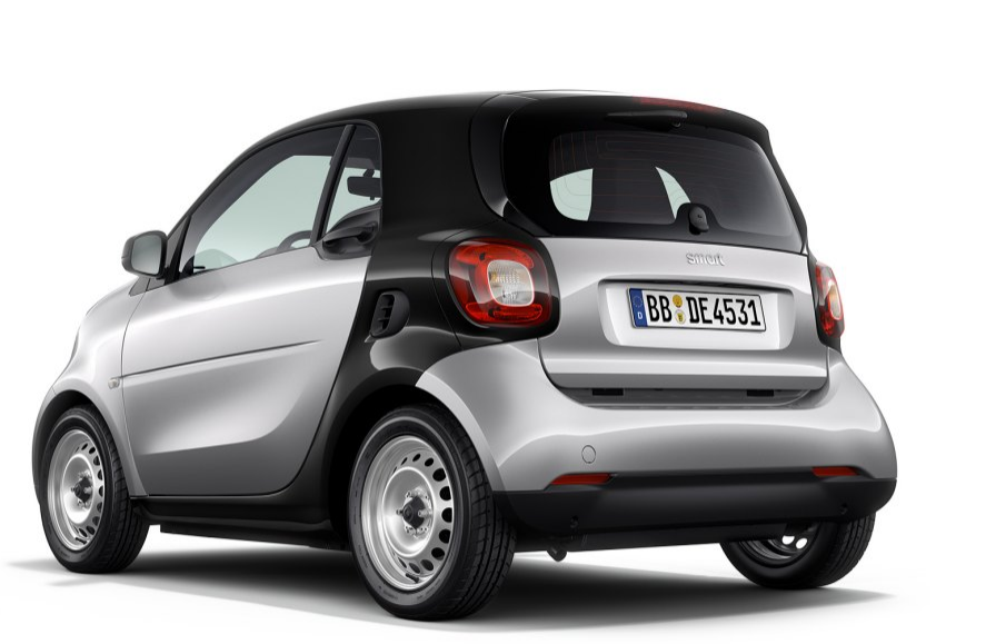 Smart fortwo Erfahrungsbericht Heckansicht und Erfahrungen zum smart fortwo 453 Bildquelle: smart.com
