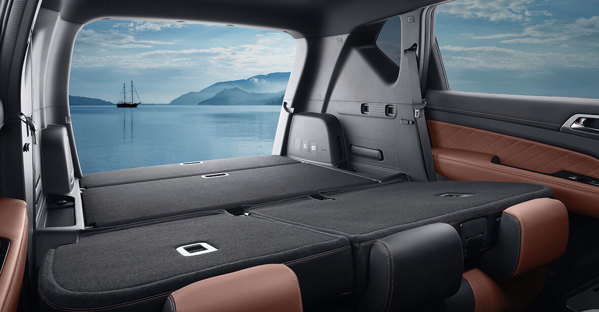 Ssangyong Rexton 2017 Kofferraum Bildquelle: ssangyong.de