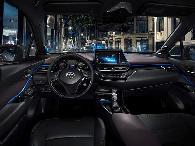 Interieur im neuen Toyota C-HR Bildquelle: Toyota