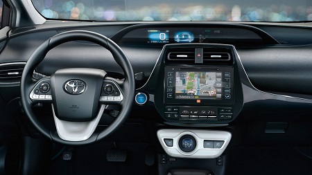 Toyota Prius 4 Erfahrungsbericht Erfahrungen zum Prius IV Bild vom Cockpit und Innenraum Bildquelle: toyota.de