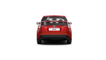 Toyota Prius 4 Erfahrungsbericht Erfahrungen zum Prius IV Bild vom Heck des Prius Bildquelle: toyota.de