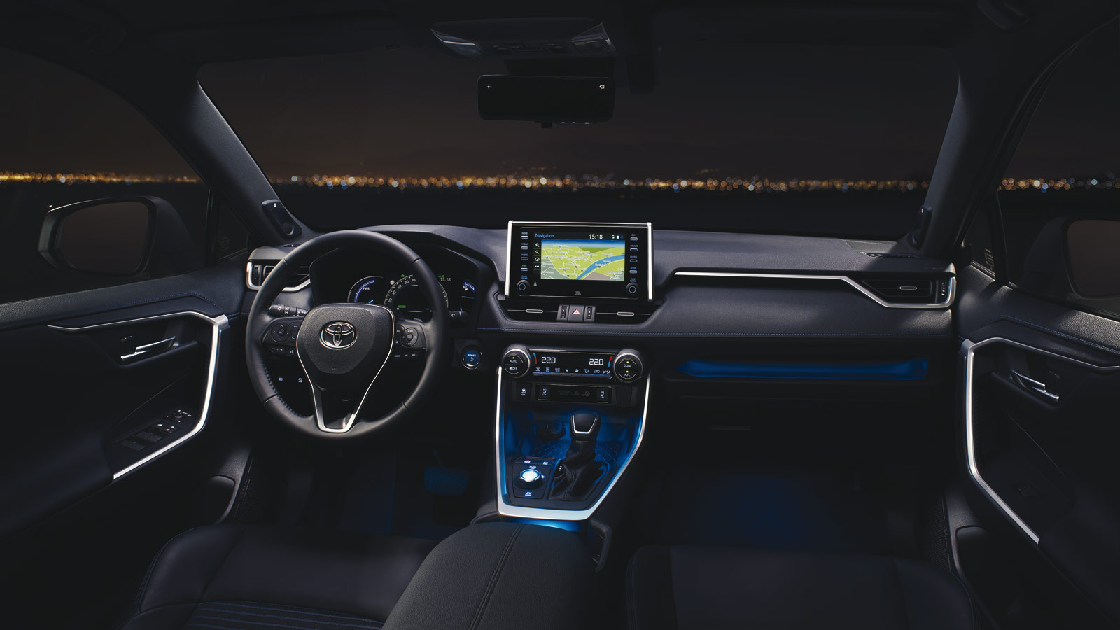 Toyota RAV4 2019 Daten und Fakten hier der Innenraum samt Cockpit Bildquelle: toyota.de