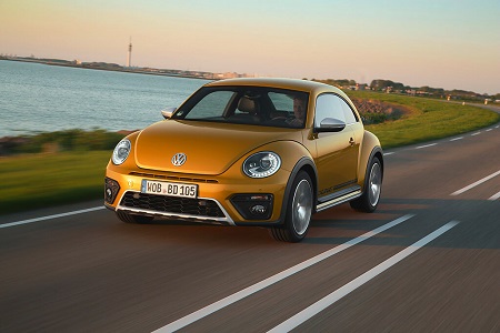 VW Beetle Erfahrungsbericht Frontansicht des neuen VW Beetle Dune Bildquelle: Volkswagen AG
