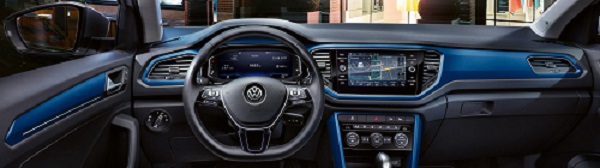 VW T-Roc Daten und Fakten Cockpit und Armaturen im neuen T-Roc Bildquelle: VW