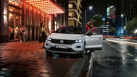 VW T-Roc Daten und Fakten Frontansicht des Crossover Bildquelle: VW