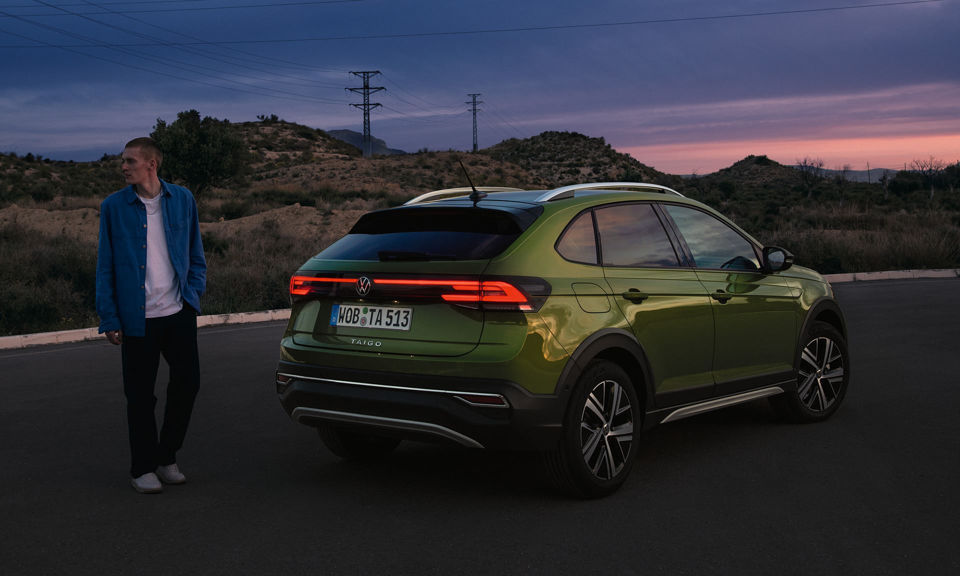 VW Taigo Anhängelast und Daten - Blick auf das Heck Bildquelle: VW
