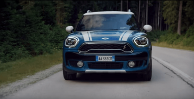 neue Mini Countryman 2017 Front LED der neue Mini Countryman von Vorne Bildquelle: mini.de